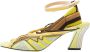 Fendi Vintage Pre-owned Fabric sandals Yellow Dames - Thumbnail 1