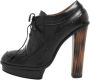 Fendi Vintage Pre-owned Leather boots Black Dames - Thumbnail 1
