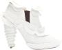 Fendi Vintage Pre-owned Leather boots White Dames - Thumbnail 1