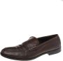 Fendi Vintage Pre-owned Leather flats Brown Dames - Thumbnail 1