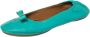 Fendi Vintage Pre-owned Leather flats Green Dames - Thumbnail 1