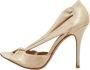 Fendi Vintage Pre-owned Leather heels Beige Dames - Thumbnail 1