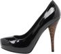 Fendi Vintage Pre-owned Leather heels Black Dames - Thumbnail 1