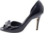 Fendi Vintage Pre-owned Leather heels Black Dames - Thumbnail 1