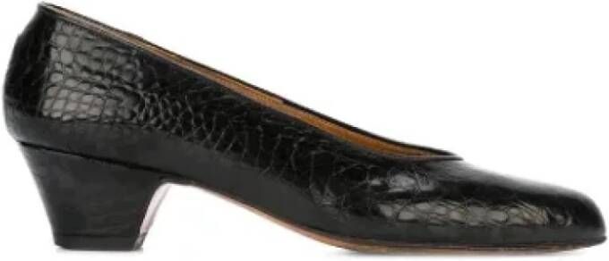 Fendi Vintage Pre-owned Leather heels Black Dames