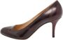 Fendi Vintage Pre-owned Leather heels Brown Dames - Thumbnail 1