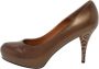 Fendi Vintage Pre-owned Leather heels Brown Dames - Thumbnail 1