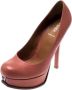 Fendi Vintage Pre-owned Leather heels Pink Dames - Thumbnail 1