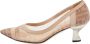 Fendi Vintage Pre-owned Leather heels Pink Dames - Thumbnail 1