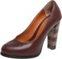 Fendi Vintage Pre-owned Leather heels Red Dames - Thumbnail 1