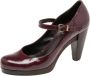 Fendi Vintage Pre-owned Leather heels Red Dames - Thumbnail 1