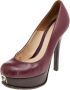 Fendi Vintage Pre-owned Leather heels Red Dames - Thumbnail 1