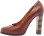 Fendi Vintage Pre-owned Leather heels Red Dames - Thumbnail 1