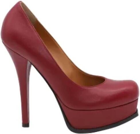 Fendi Vintage Pre-owned Leather heels Red Dames