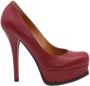 Fendi Vintage Pre-owned Leather heels Red Dames - Thumbnail 1