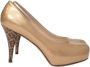 Fendi Vintage Pre-owned Leather heels Yellow Dames - Thumbnail 1