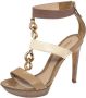 Fendi Vintage Pre-owned Leather sandals Beige Dames - Thumbnail 1