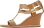 Fendi Vintage Pre-owned Leather sandals Beige Dames - Thumbnail 1
