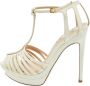 Fendi Vintage Pre-owned Leather sandals Beige Dames - Thumbnail 1