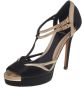 Fendi Vintage Pre-owned Leather sandals Black Dames - Thumbnail 1