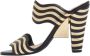 Fendi Vintage Pre-owned Leather sandals Black Dames - Thumbnail 1