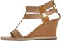 Fendi Vintage Pre-owned Leather sandals Brown Dames - Thumbnail 1