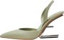 Fendi Vintage Pre-owned Leather sandals Green Dames - Thumbnail 1