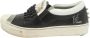 Fendi Vintage Pre-owned Leather sneakers Black Dames - Thumbnail 1