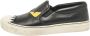 Fendi Vintage Pre-owned Leather sneakers Black Dames - Thumbnail 1