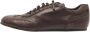 Fendi Vintage Pre-owned Leather sneakers Brown Dames - Thumbnail 1