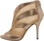 Fendi Vintage Pre-owned Mesh boots Beige Dames - Thumbnail 1