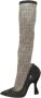 Fendi Vintage Pre-owned Mesh boots Black Dames - Thumbnail 1