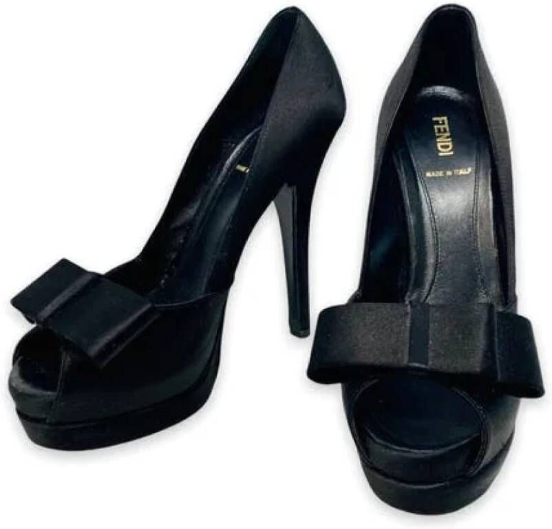 Fendi Vintage Pre-owned Pumps Black Dames