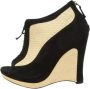 Fendi Vintage Pre-owned Raffia boots Black Dames - Thumbnail 1