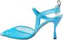 Fendi Vintage Pre-owned Satin heels Blue Dames - Thumbnail 1