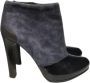 Fendi Vintage Pre-owned Suede boots Blue Dames - Thumbnail 1