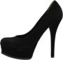 Fendi Vintage Pre-owned Suede heels Black Dames - Thumbnail 1