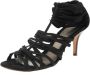 Fendi Vintage Pre-owned Suede sandals Black Dames - Thumbnail 1