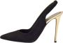 Fendi Vintage Pre-owned Suede sandals Black Dames - Thumbnail 1