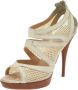 Fendi Vintage Pre-owned Suede sandals White Dames - Thumbnail 1