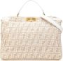 Fendi Vintage Tweedehands Peekaboo Iconic Medium Handtas - Thumbnail 1