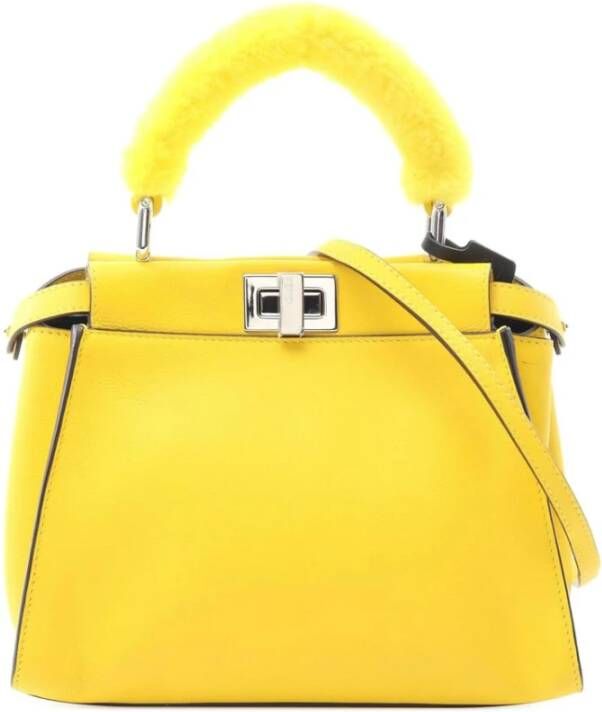 Fendi Vintage Tweedehands Peekaboo Iconic Mini Handtas