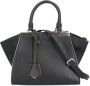 Fendi Vintage Tweedehands Peekaboo Iconic Mini Leren Handtas - Thumbnail 1