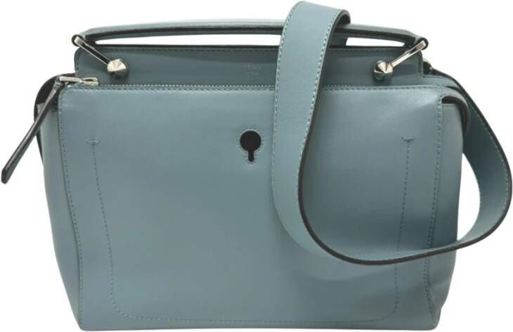 Fendi Vintage Tweedehands Peekaboo Iconic Mini Leren Handtas