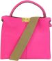 Fendi Vintage Tweedehands Peekaboo Iconic Mini Tas Roze Leer - Thumbnail 1