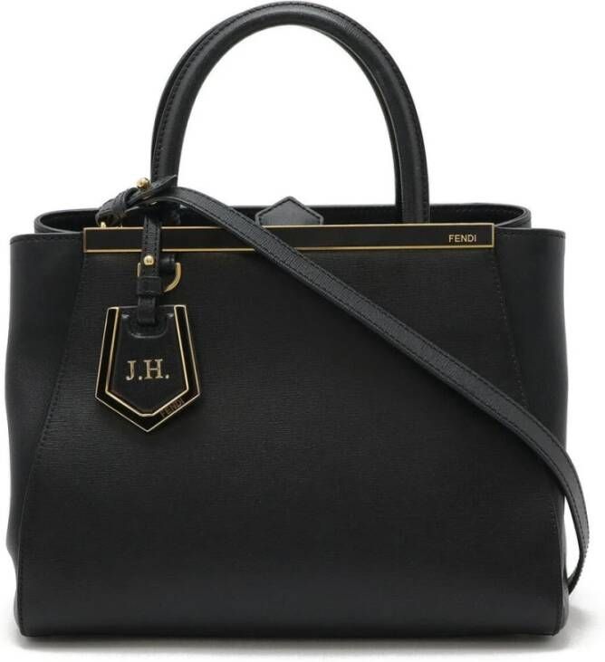 Fendi Vintage Tweedehands Peekaboo Iconische Handtas