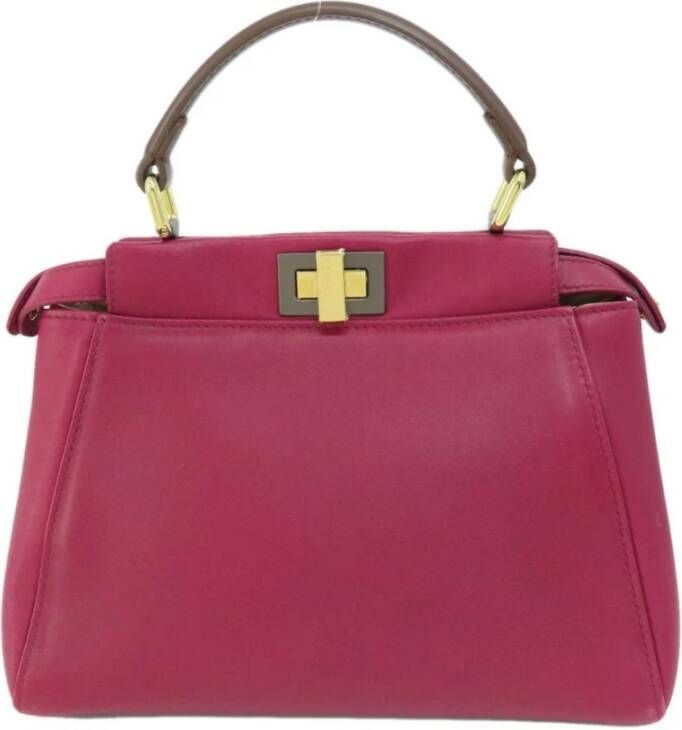 Fendi Vintage Tweedehands Peekaboo Kleine Handtas
