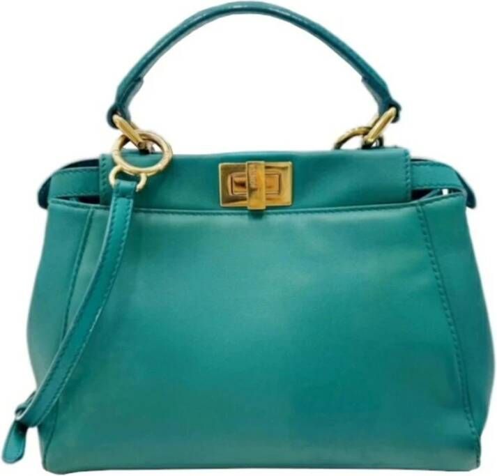 Fendi Vintage Tweedehands Peekaboo Kleine Satchel