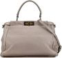 Fendi Vintage Tweedehands Peekaboo leren Satchel handtas - Thumbnail 1