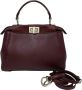 Fendi Vintage Tweedehands Peekaboo Mini Leren Handtas - Thumbnail 1